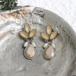 Ornate Neutral Earrings